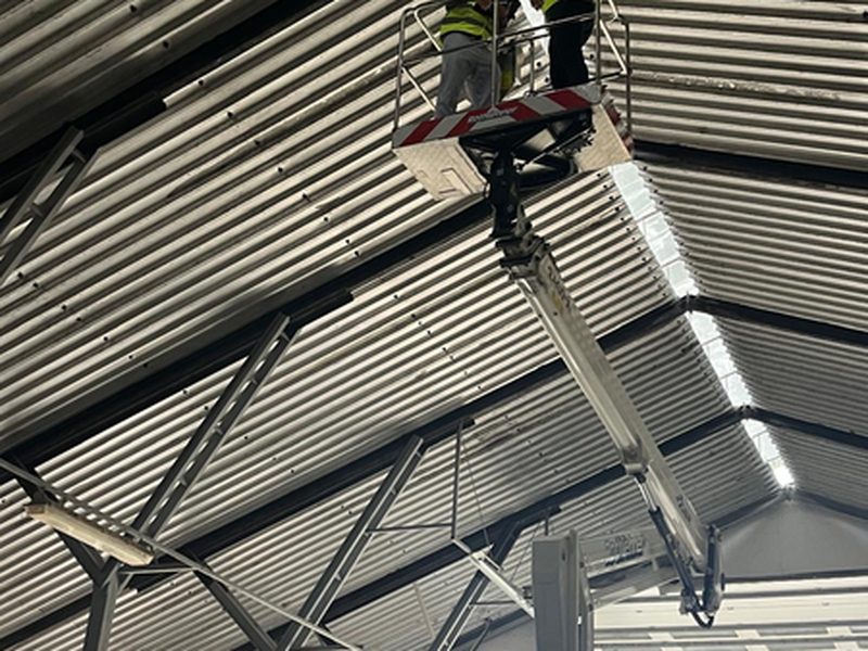 Skladovací hala Břeclav – fotografie